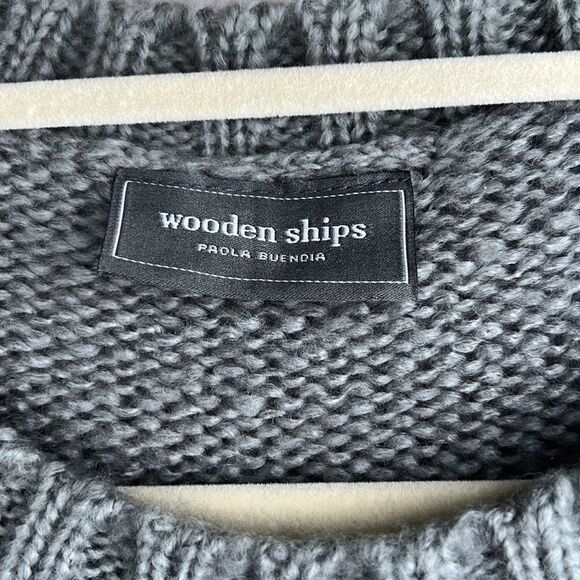 WOODEN SHIPS Paola Buendia Oversized Knit Mohair Wool Blend Sweater - Picture 9 of 9